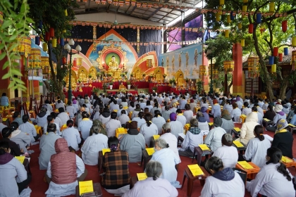 Ngày thứ tư Pháp hội Dược Sư tại chùa Bằng 2023 